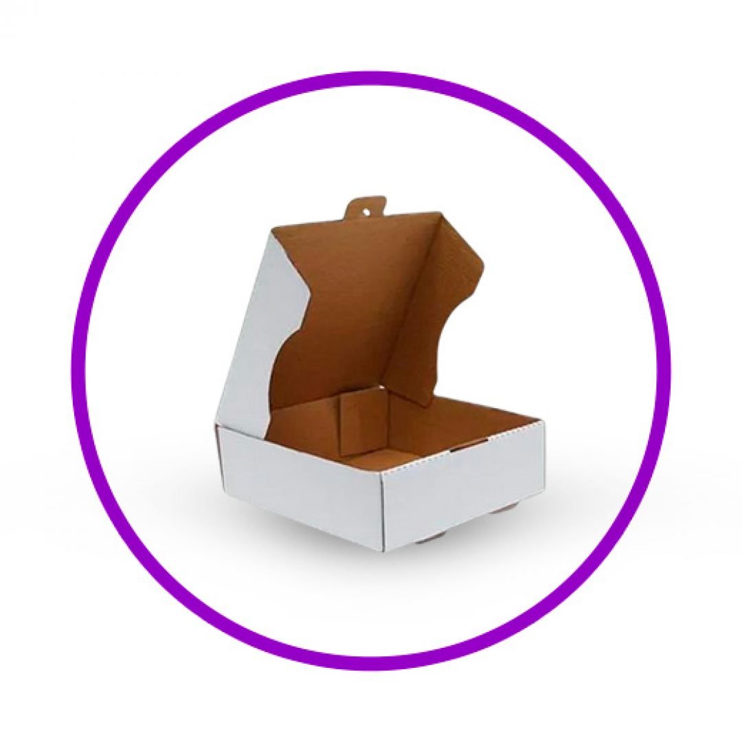 Caixas de bolo abertura superior