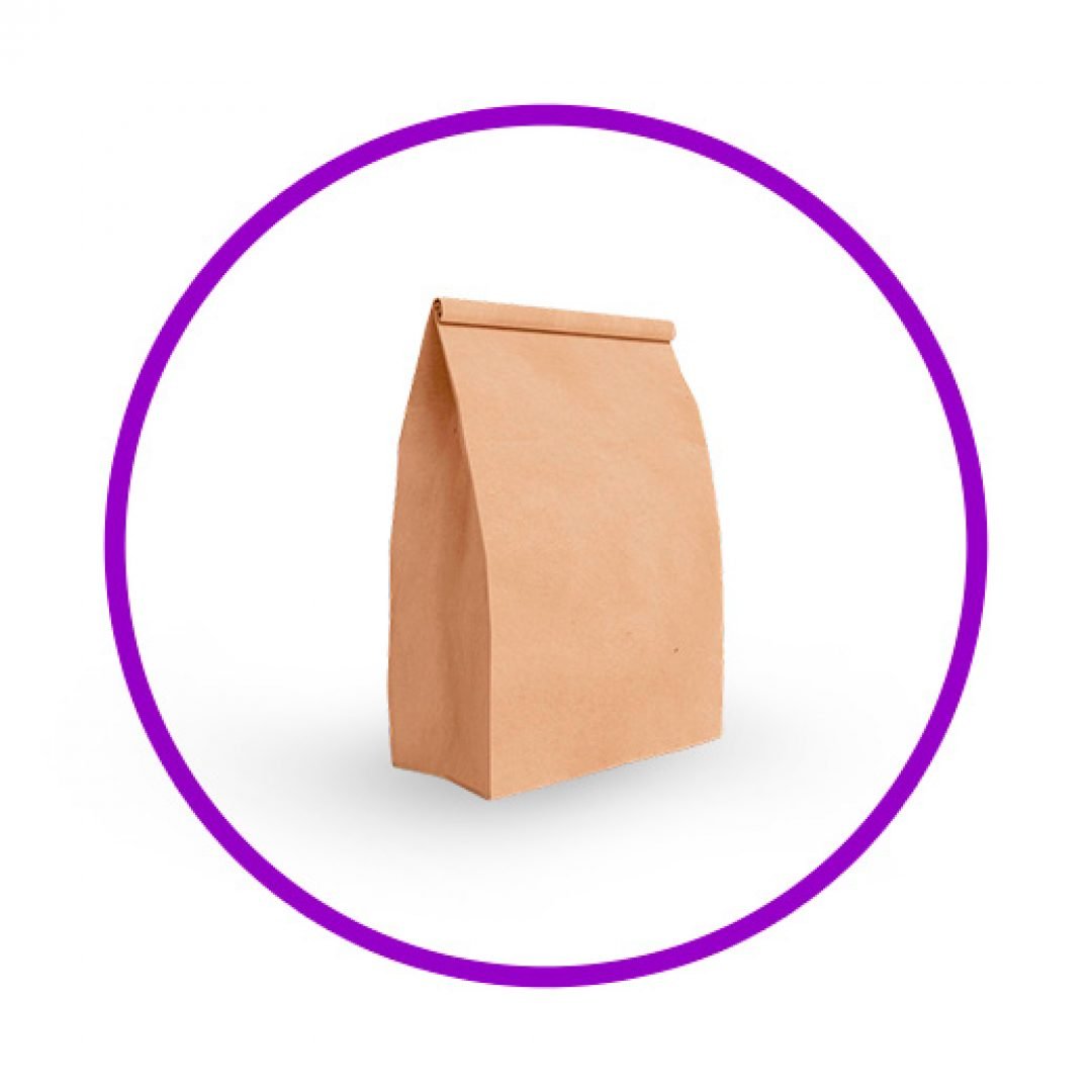 Sacos Kraft SOS para delivery 1